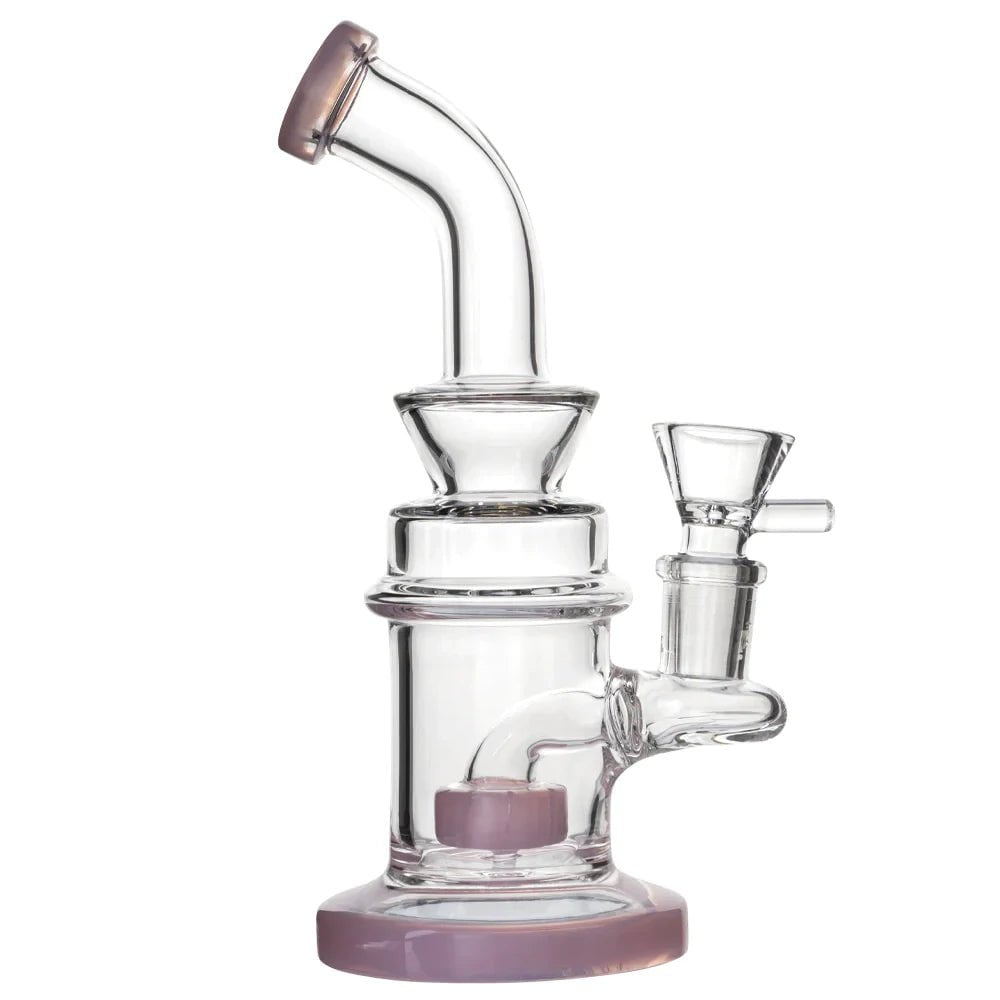 Fat Buddha Glass Bong Mini Showerhead Bong