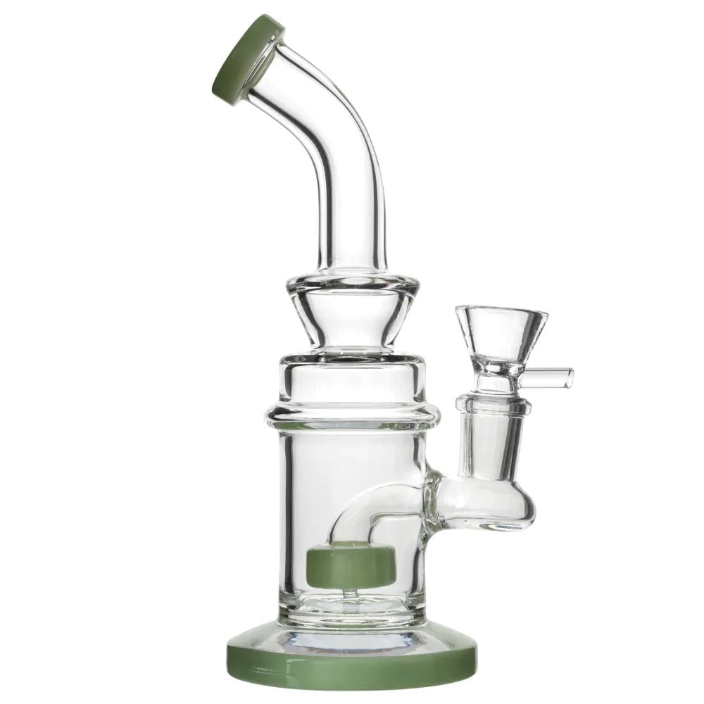 Fat Buddha Glass Bong Mini Showerhead Bong