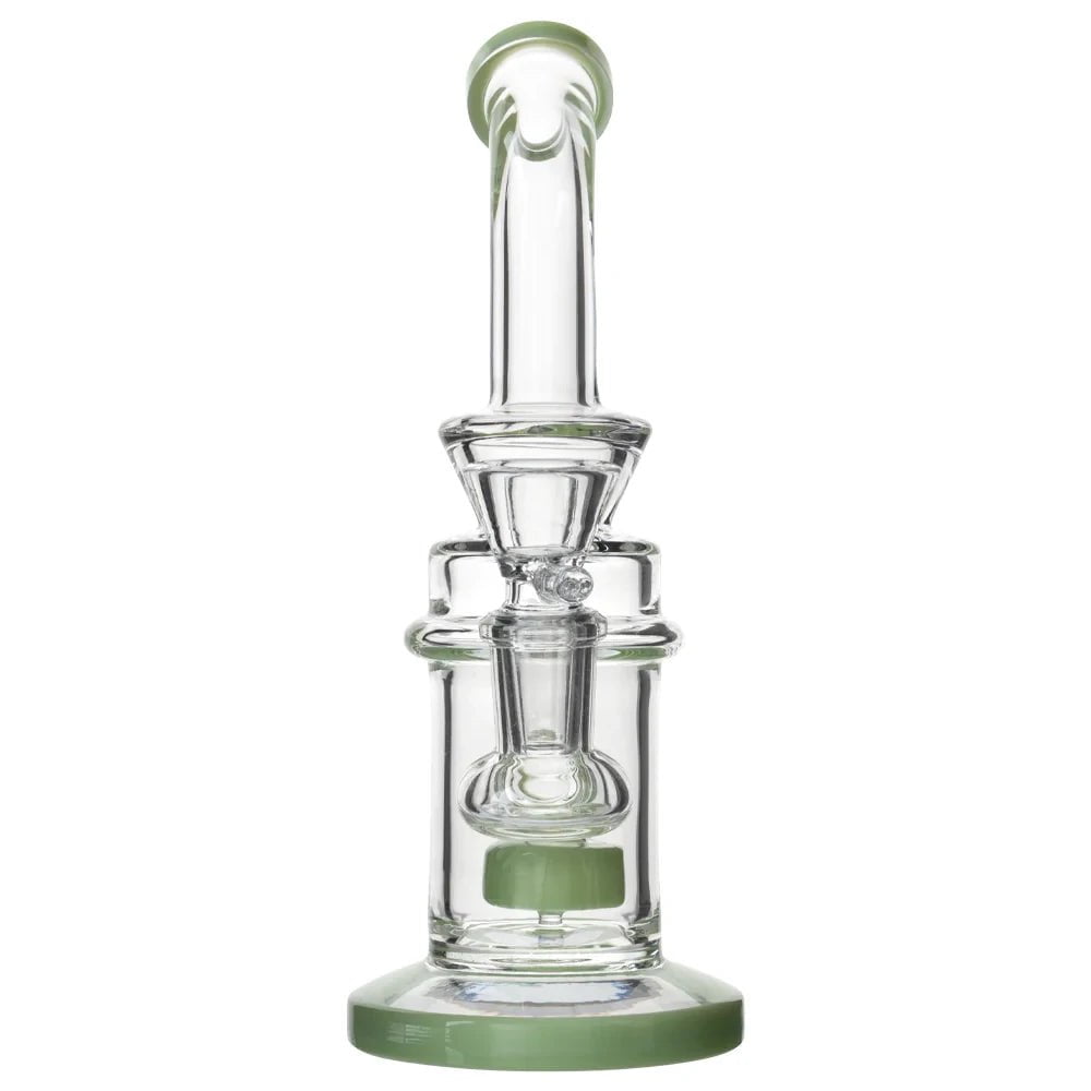 Fat Buddha Glass Bong Mini Showerhead Bong