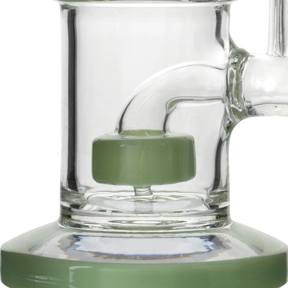 Fat Buddha Glass Bong Mini Showerhead Bong