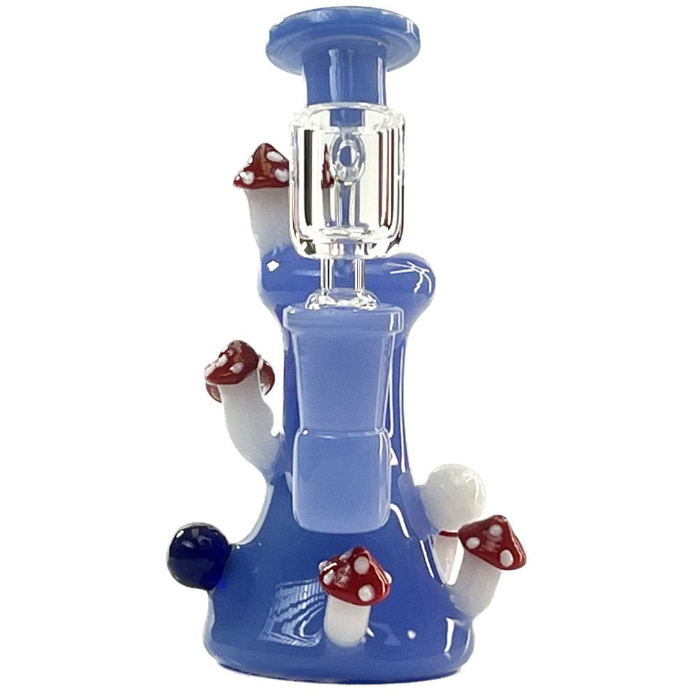 Fat Buddha Glass Bong Mushroom Dab Rig