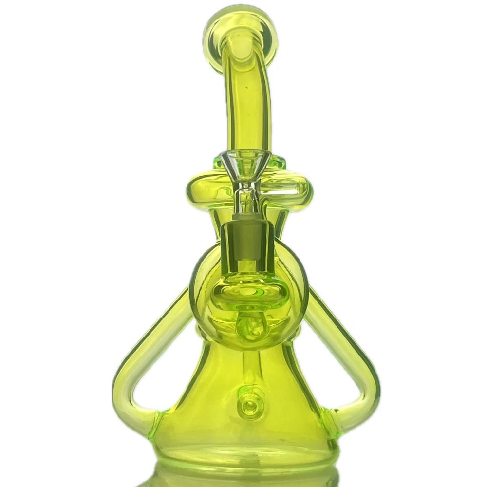 Star Wing Bong Neon Mega Recycler Bong