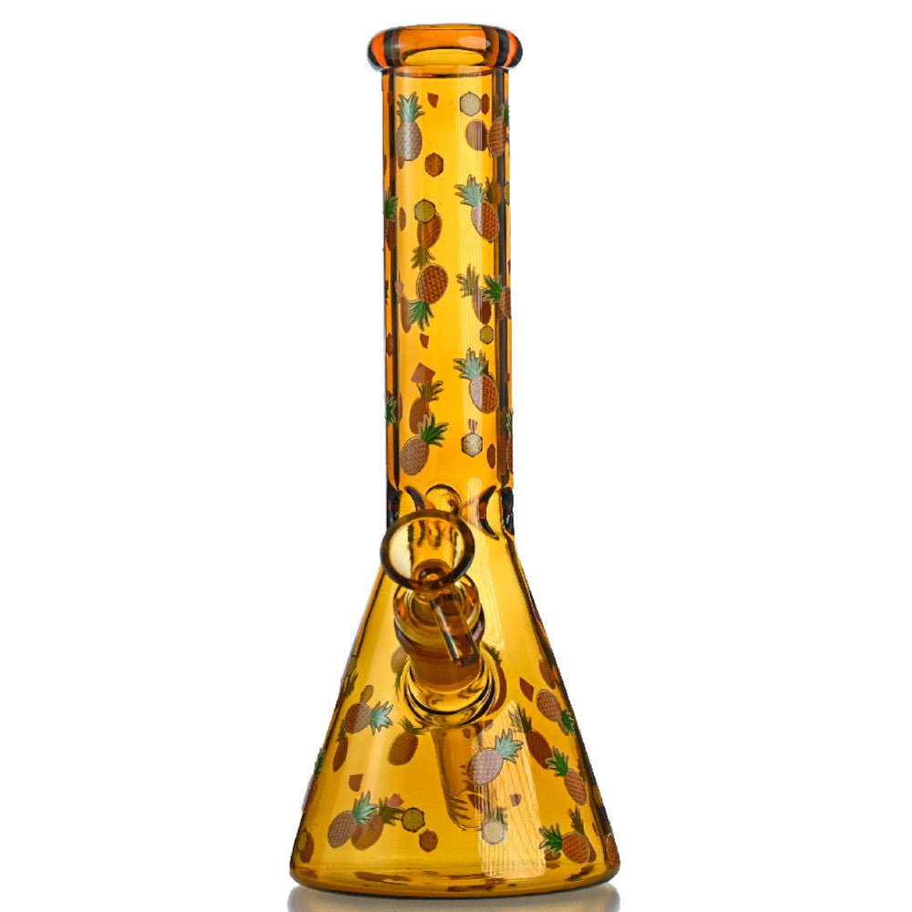 Fat Buddha Glass Bong Pineapple Beaker Bong