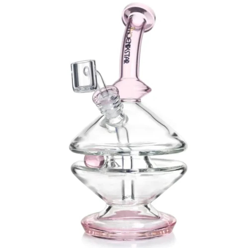 Phoenix Bong Pink Rolling Marble Dab Rig