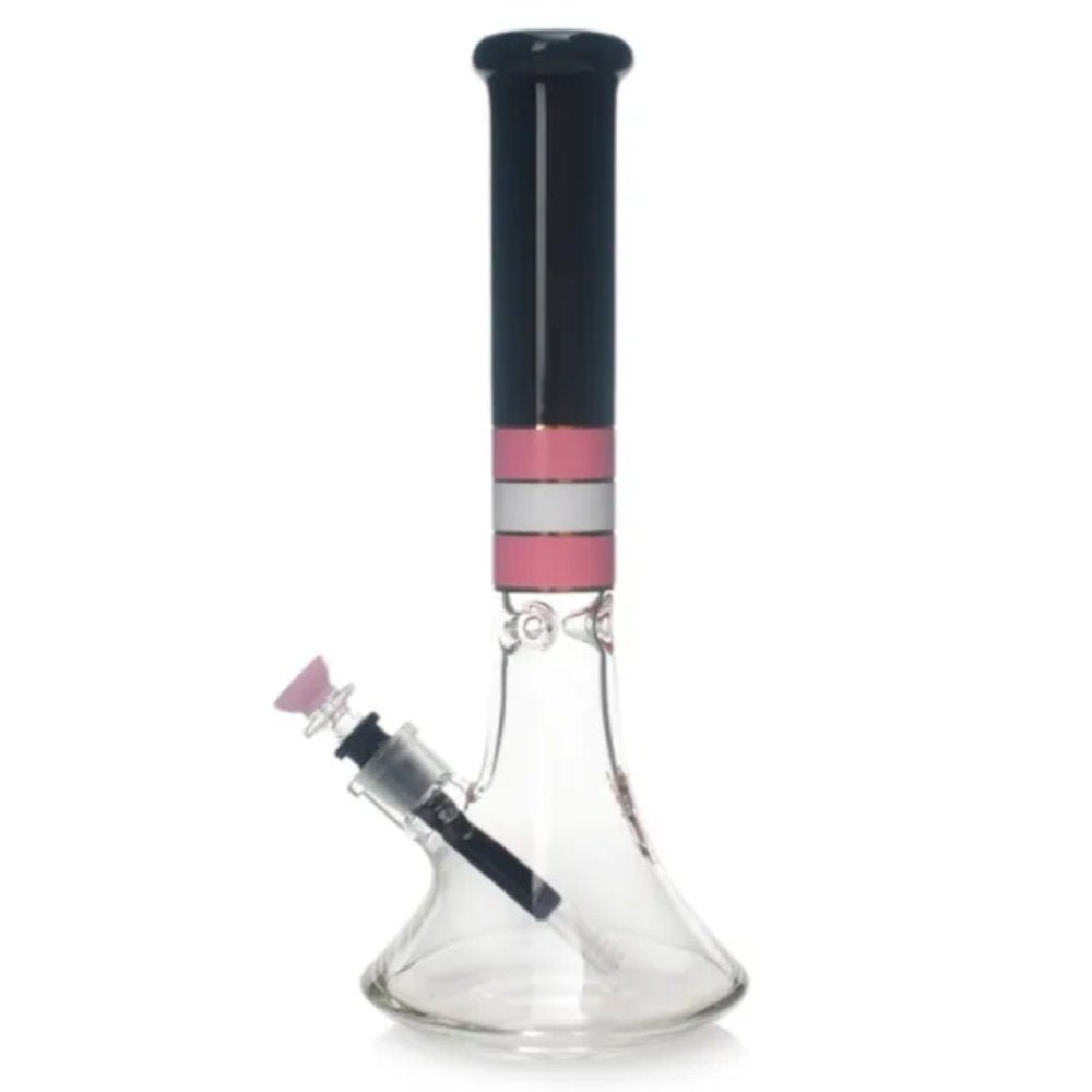 Phoenix Bong Pink Wide Beaker Bong