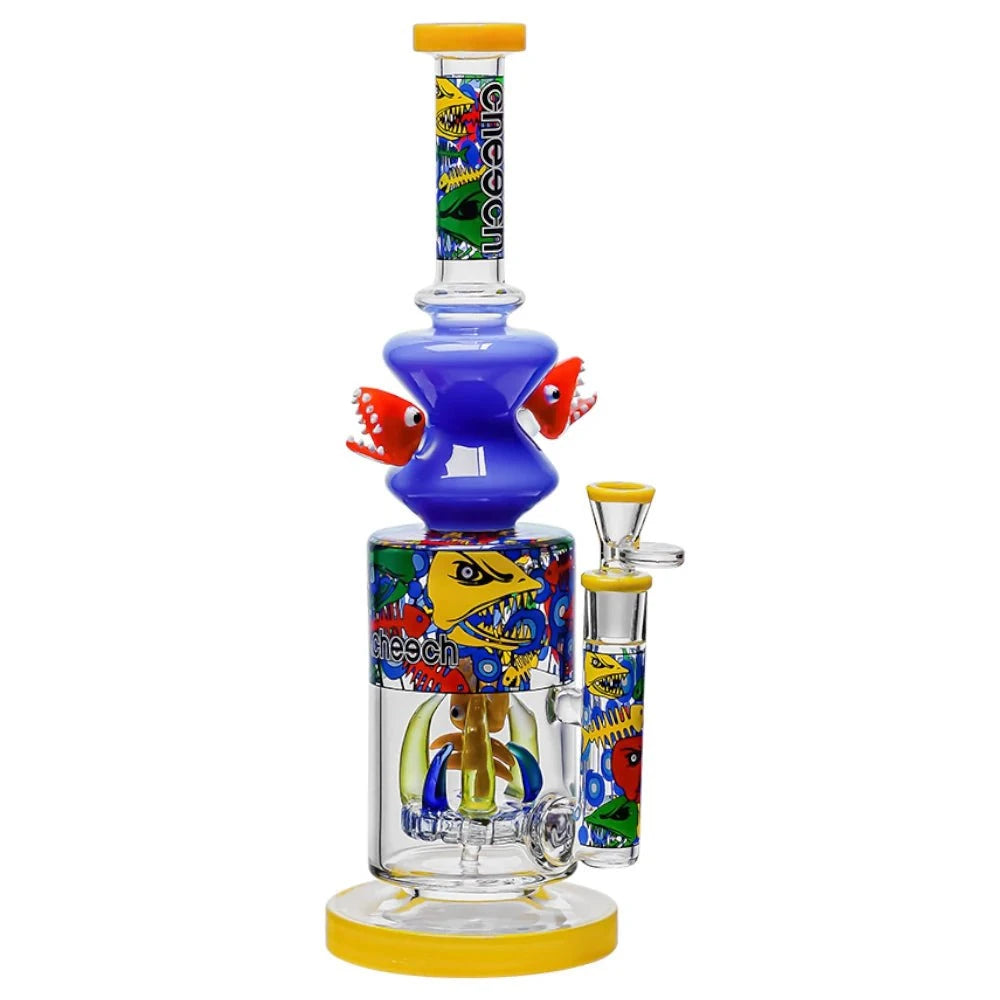 Cheech Glass Bong Pirhanna Takeover Bong