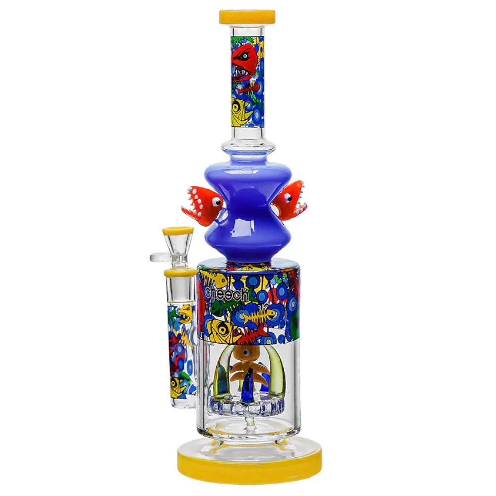 Cheech Glass Bong Pirhanna Takeover Bong