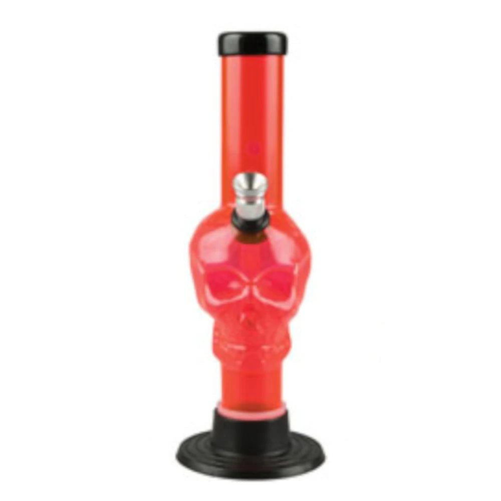 Fat Buddha Glass Bong Plastic Skull Bong