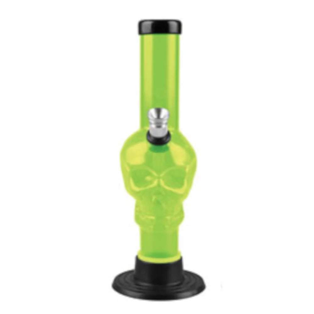 Fat Buddha Glass Bong Plastic Skull Bong
