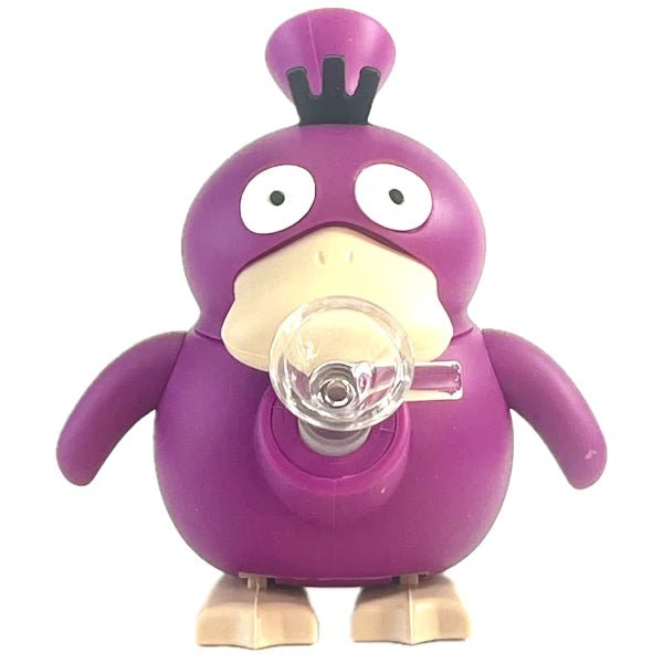 Fat Buddha Glass Bong Purple Psyduck Bong