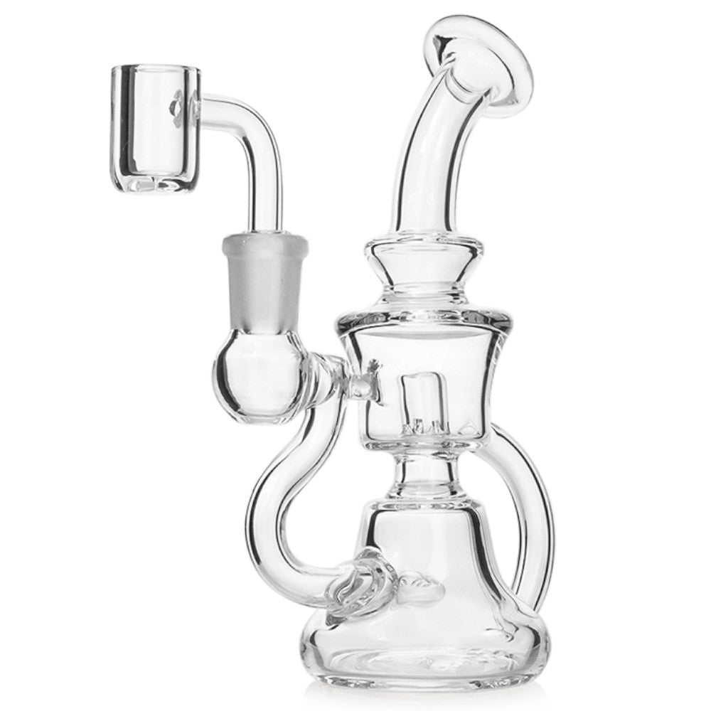 Fat Buddha Glass Bong Recycler Oil Rig