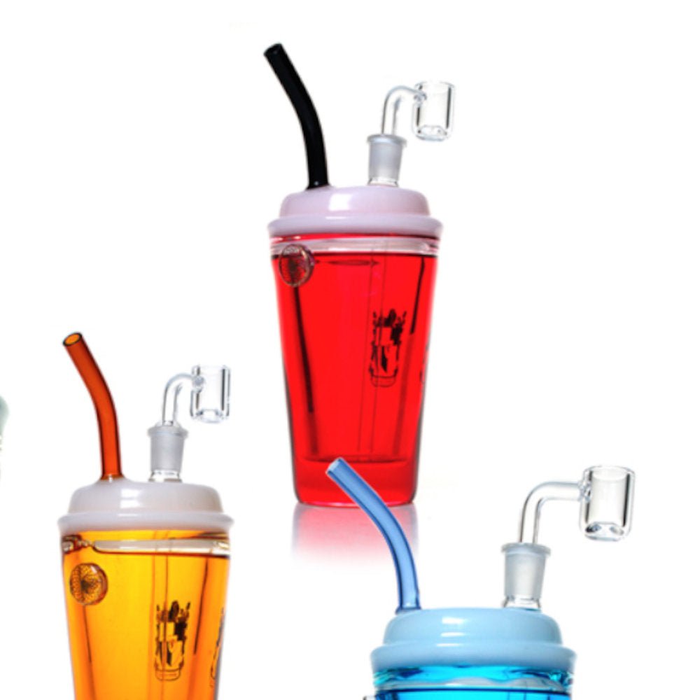 Phoenix Bong Red Freezable Slurpee Dab Rig