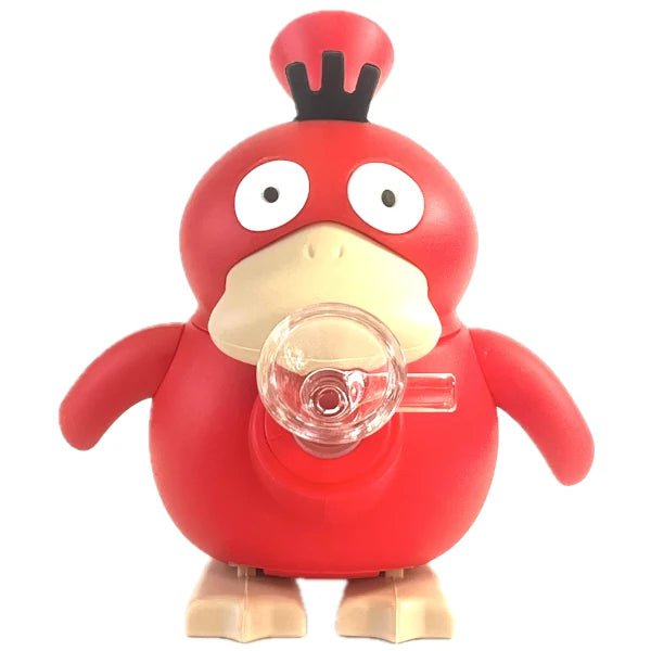 Fat Buddha Glass Bong Red Psyduck Bong