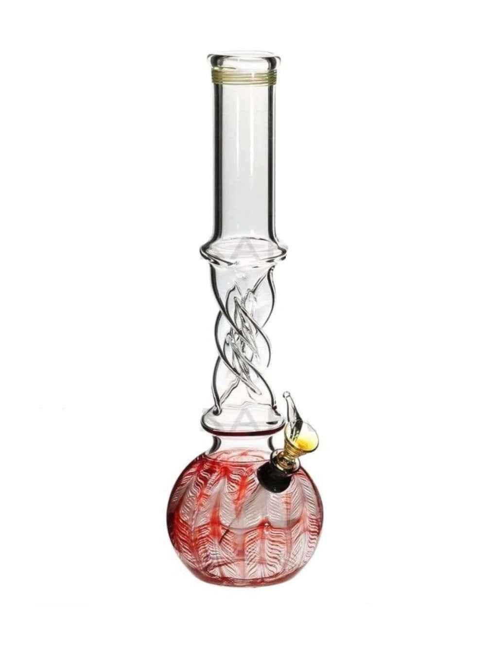 Biohazard Bong Red Twist Bong