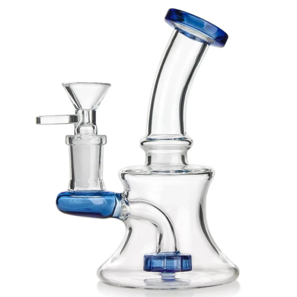 Fat Buddha Glass Bong Showerhead Mini Bong