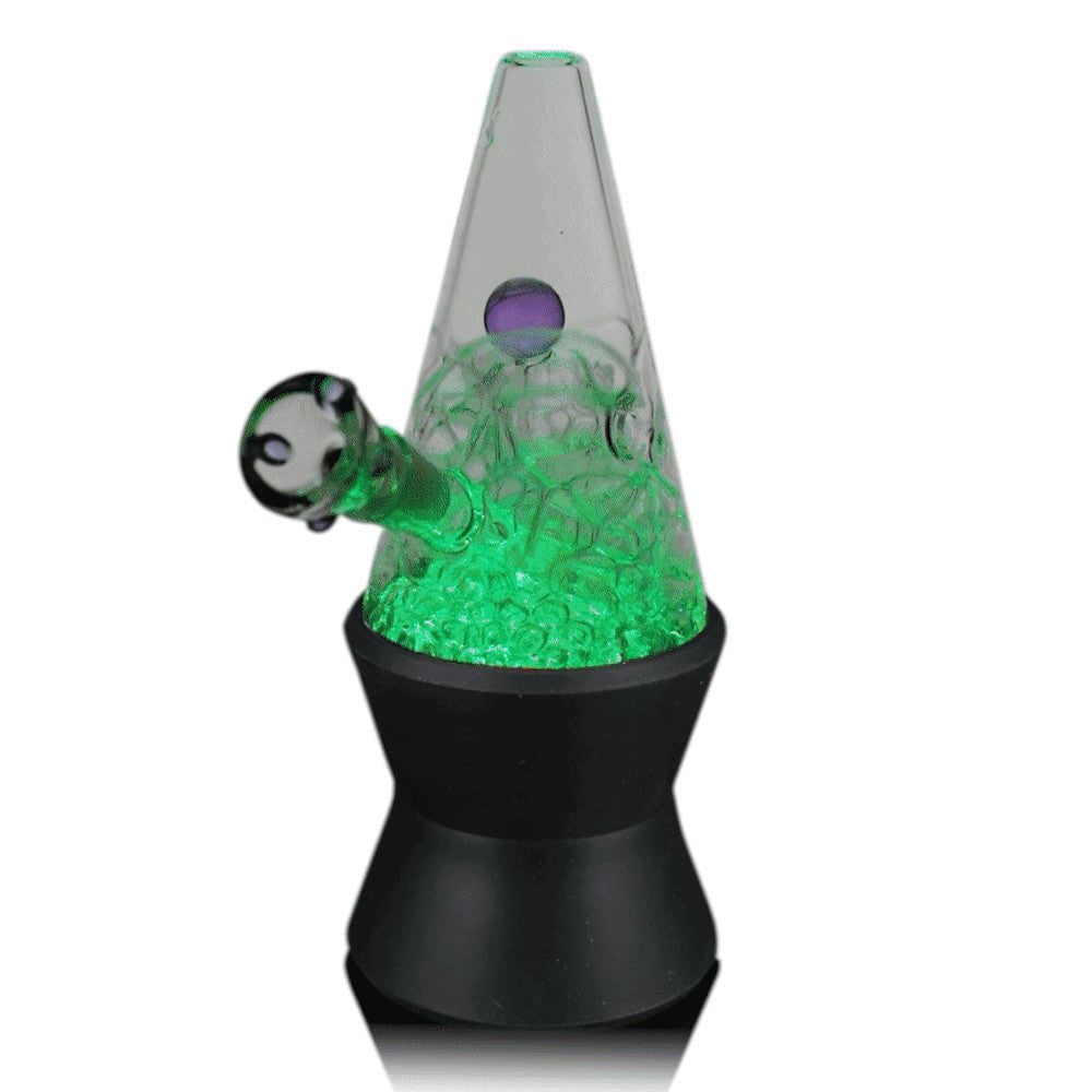 MJ Arsenal Bong Silenced Hippie LED Bong