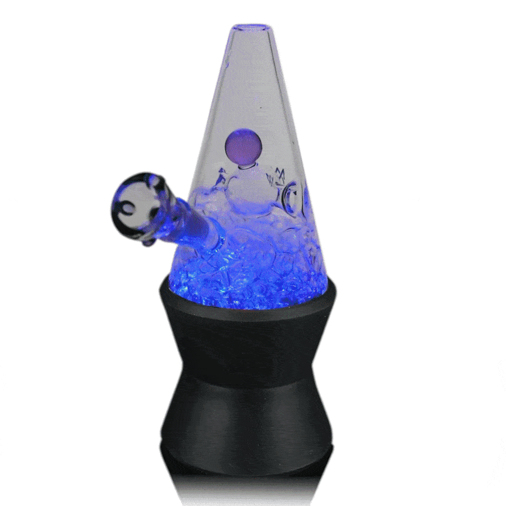 MJ Arsenal Bong Silenced Hippie LED Bong