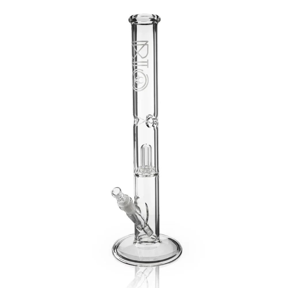 Biohazard Bong Silver Showerhead Bong