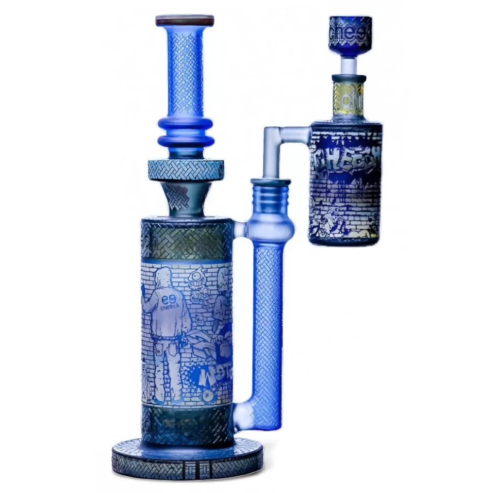 Cheech Glass Bong Spray & Pray Water Pipe