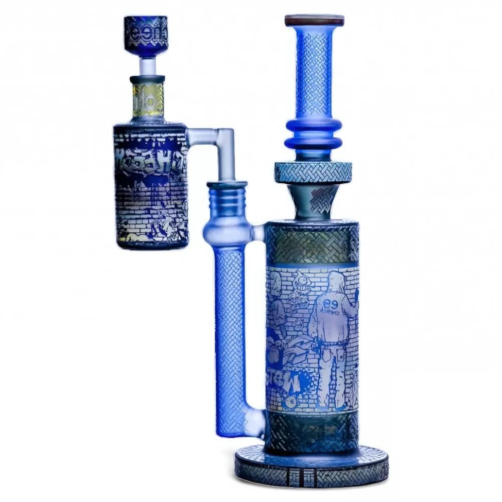 Cheech Glass Bong Spray & Pray Water Pipe