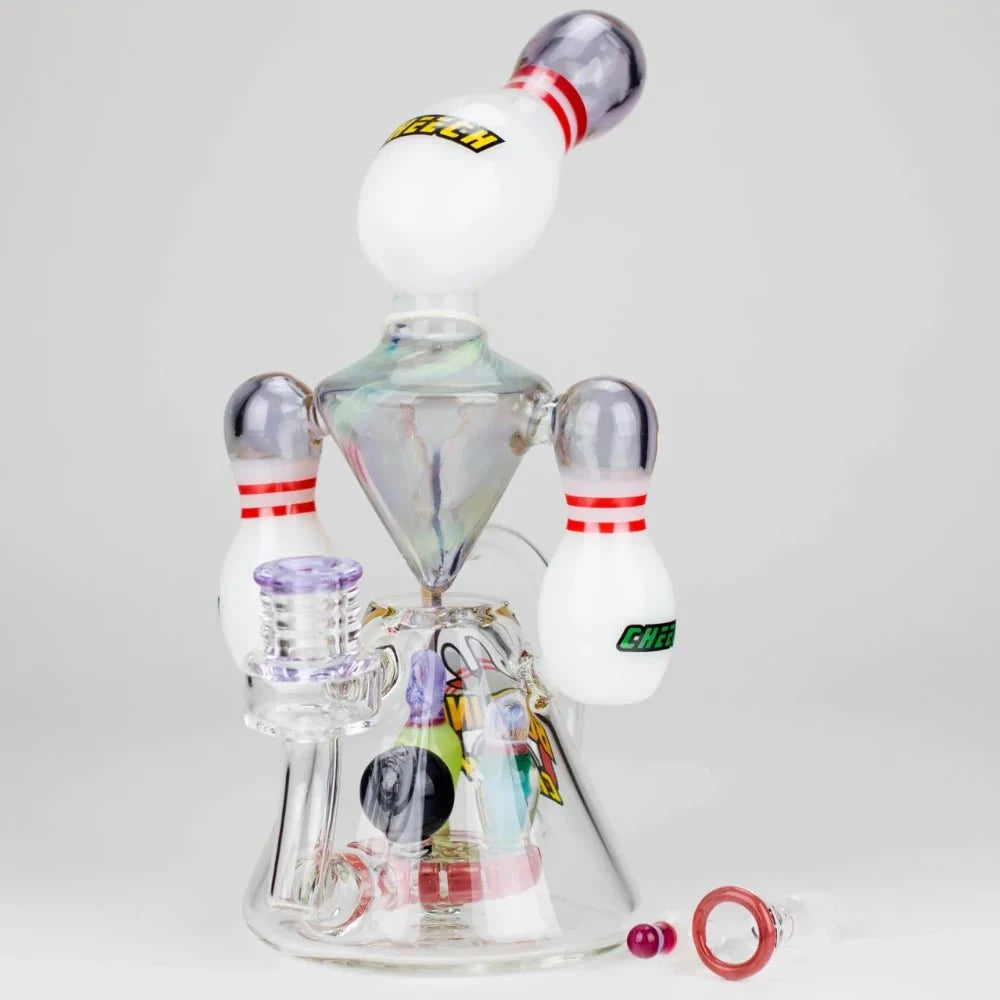 Cheech Glass Bong The Bowler Rig Bong