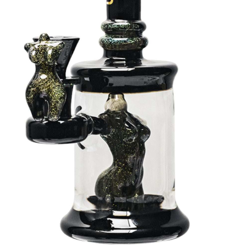 Cheech Glass Bong The Lady in Dichro Bong