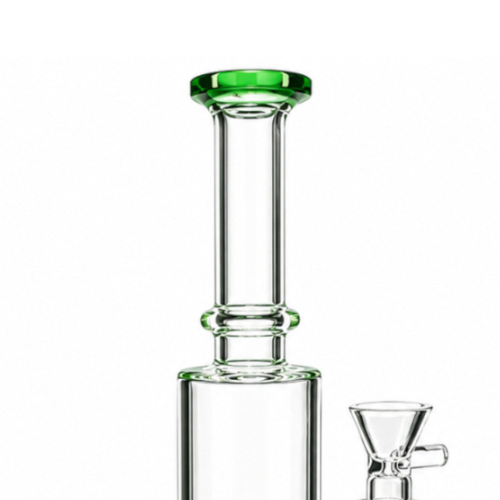Fat Buddha Glass Bong Triple Disc Glass Bong