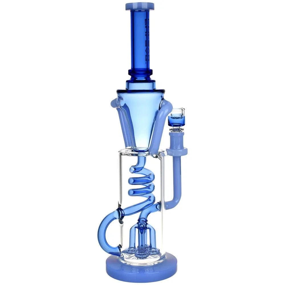 Pulsar Bong Twister Glass Recycler Bong