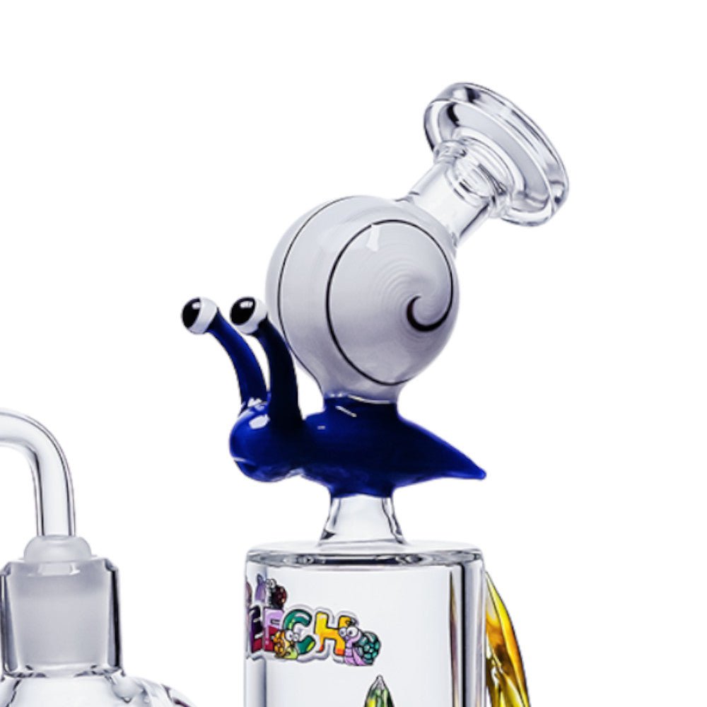 Cheech Glass Bong Two Snails Dab Rig