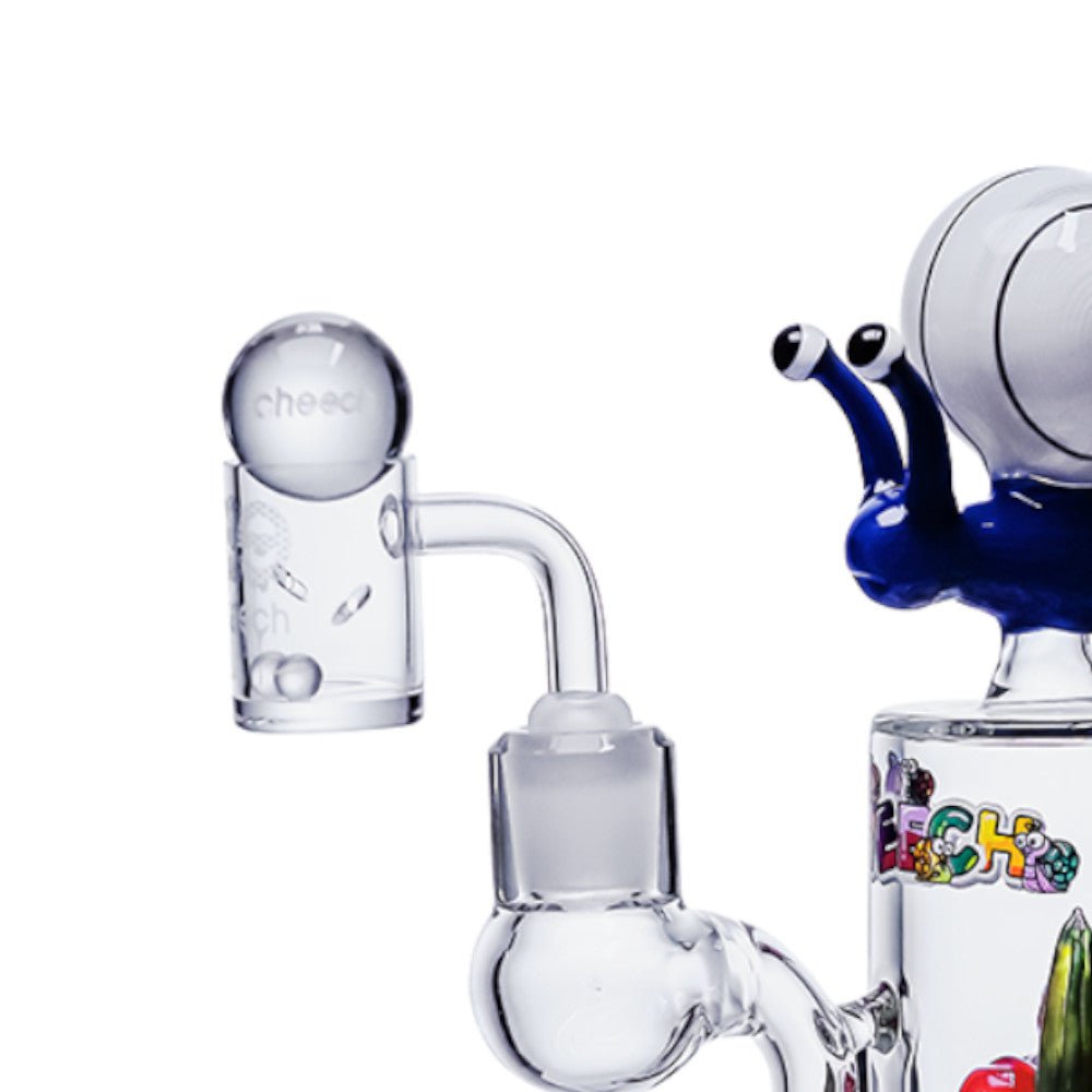 Cheech Glass Bong Two Snails Dab Rig