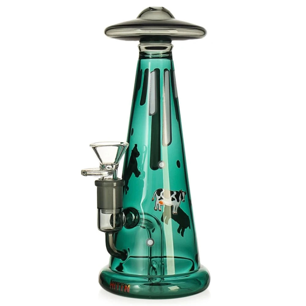 Fat Buddha Glass Bong UFO Beam Me Up Bong