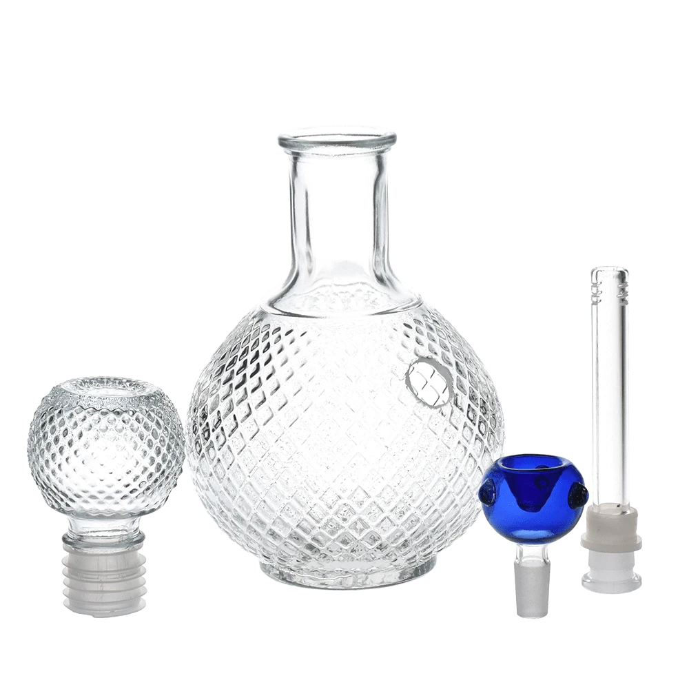 Fat Buddha Glass Bong Vintage Cruet Decanter Bong