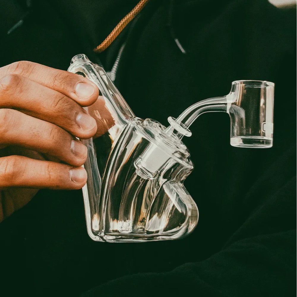 Grav Bong Wedge Bubbler Dab Rig