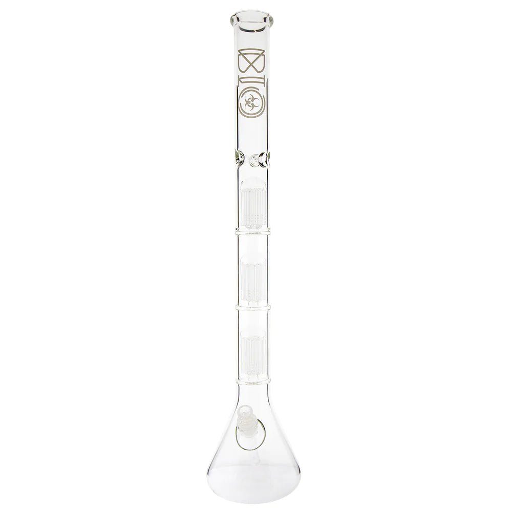 Biohazard Bong White 26in Beaker Bong