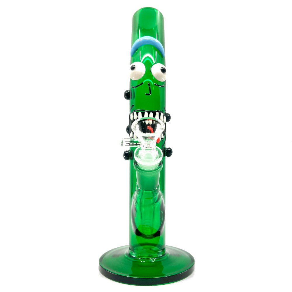 Fat Buddha Glass Bong Wubba Bubba Pickle Bong