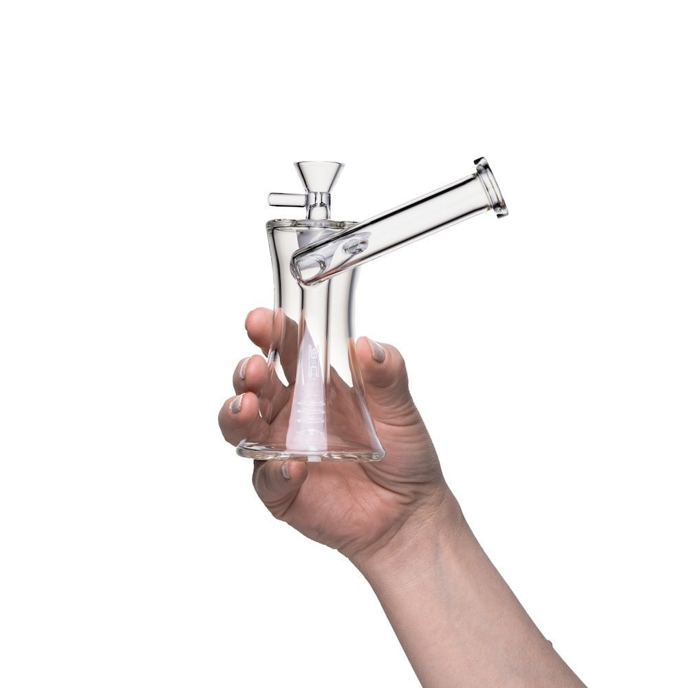 Human Grade Bubbler 6in Hourglass SideCar Bubbler