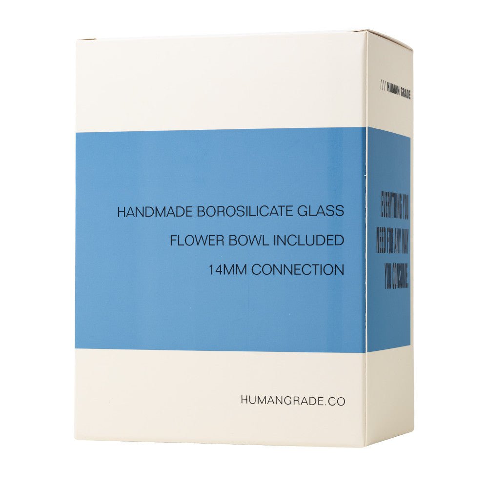 Human Grade Bubbler 6in Hourglass SideCar Bubbler