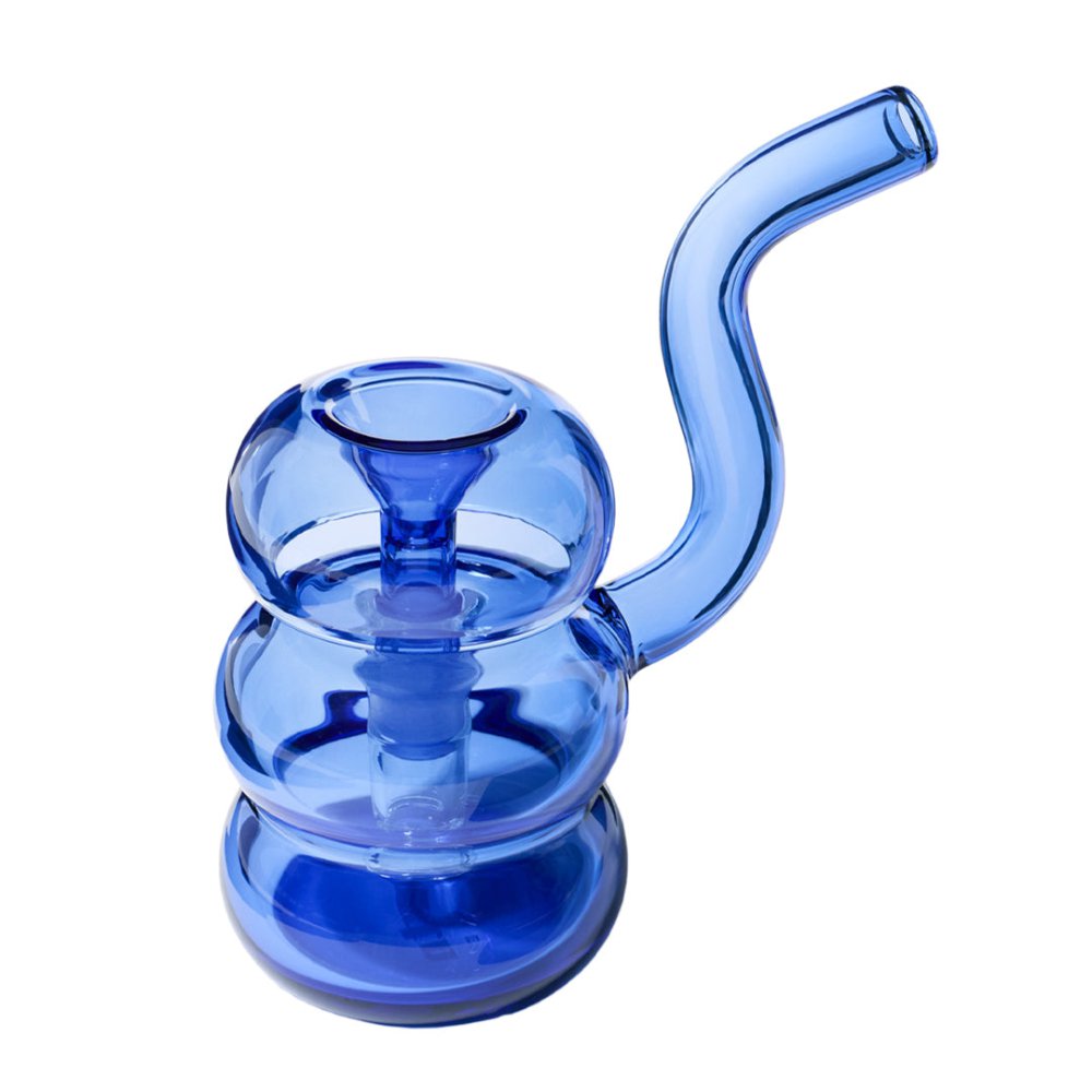 Fat Buddha Glass Bubbler Blue Bolla Bubbler