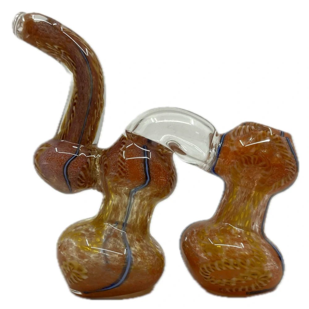 Fat Buddha Glass Bubbler Double Chamber Bubbler