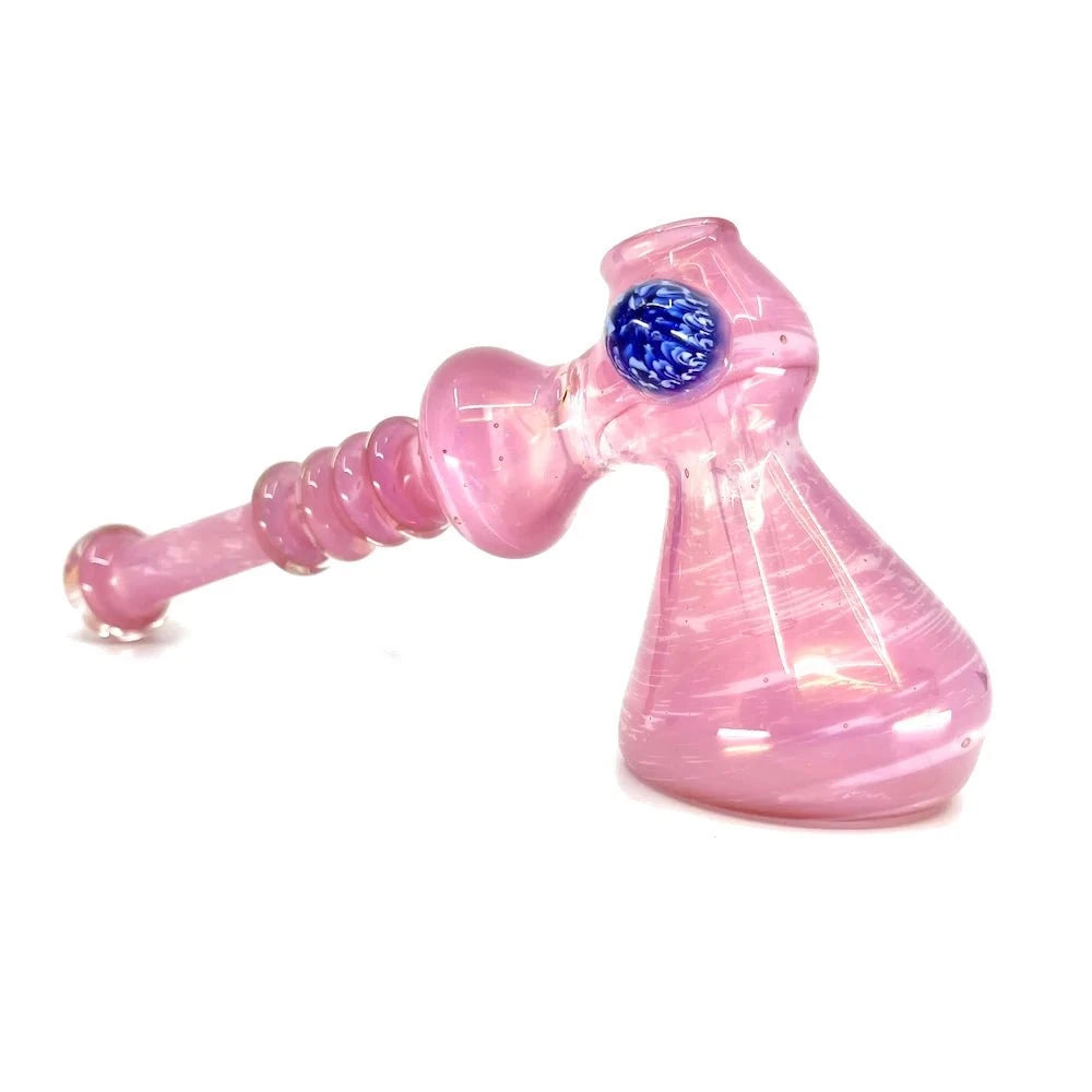 Fat Buddha Glass Bubbler Double Layer Hammer Bubbler