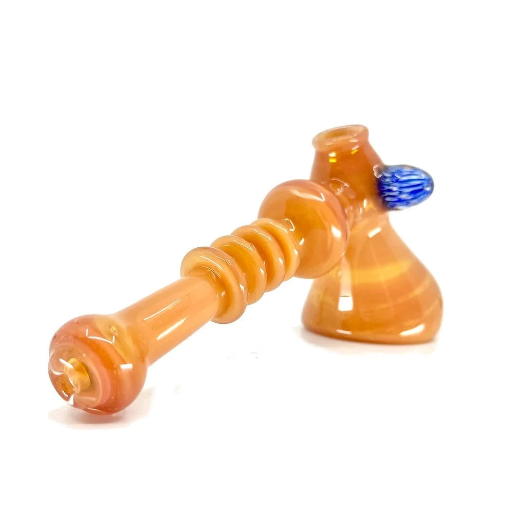 Fat Buddha Glass Bubbler Double Layer Hammer Bubbler