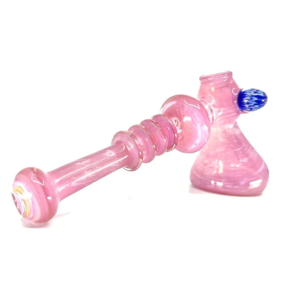 Fat Buddha Glass Bubbler Double Layer Hammer Bubbler