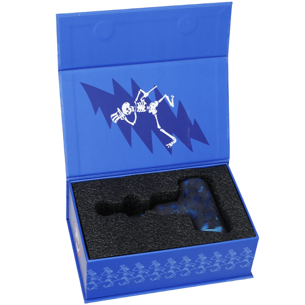 Pulsar Bubbler Grateful Dead Etched Hammer Bubbler