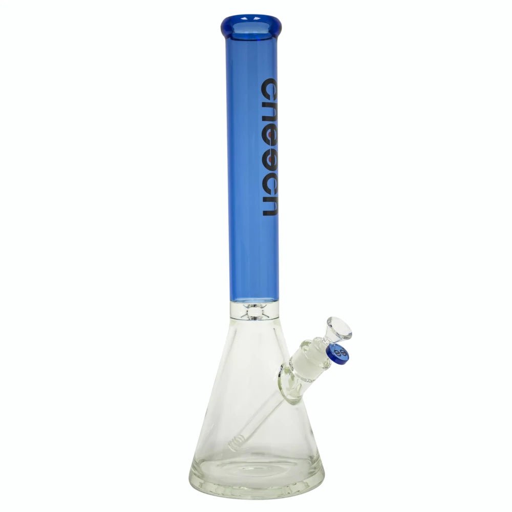 Fat Buddha Glass Colorful Tube Beaker Bong