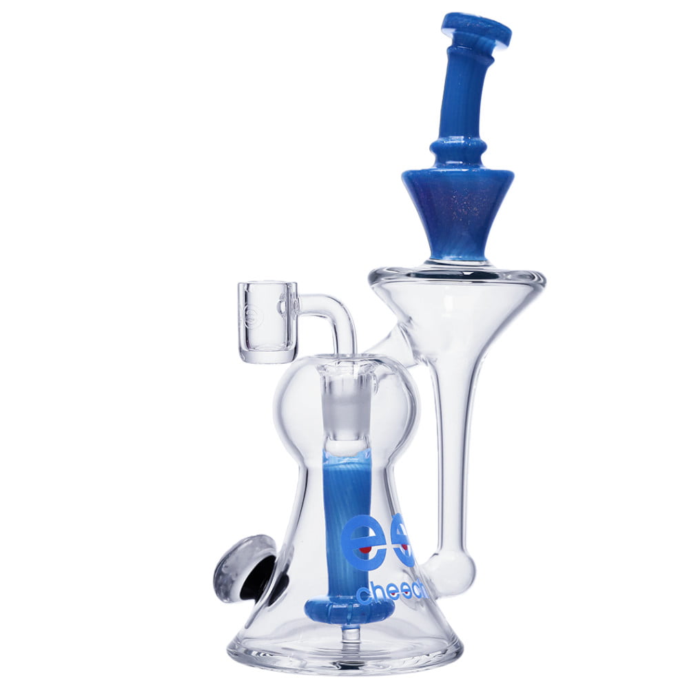 Cheech Glass Dab Rigs Sparkly Recycler Dab Rigs