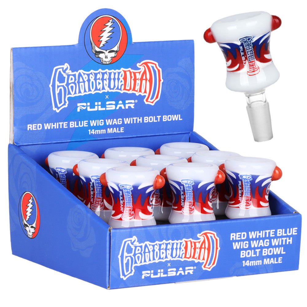 Fat Buddha Glass Grateful Dead Wig Wag Bowl