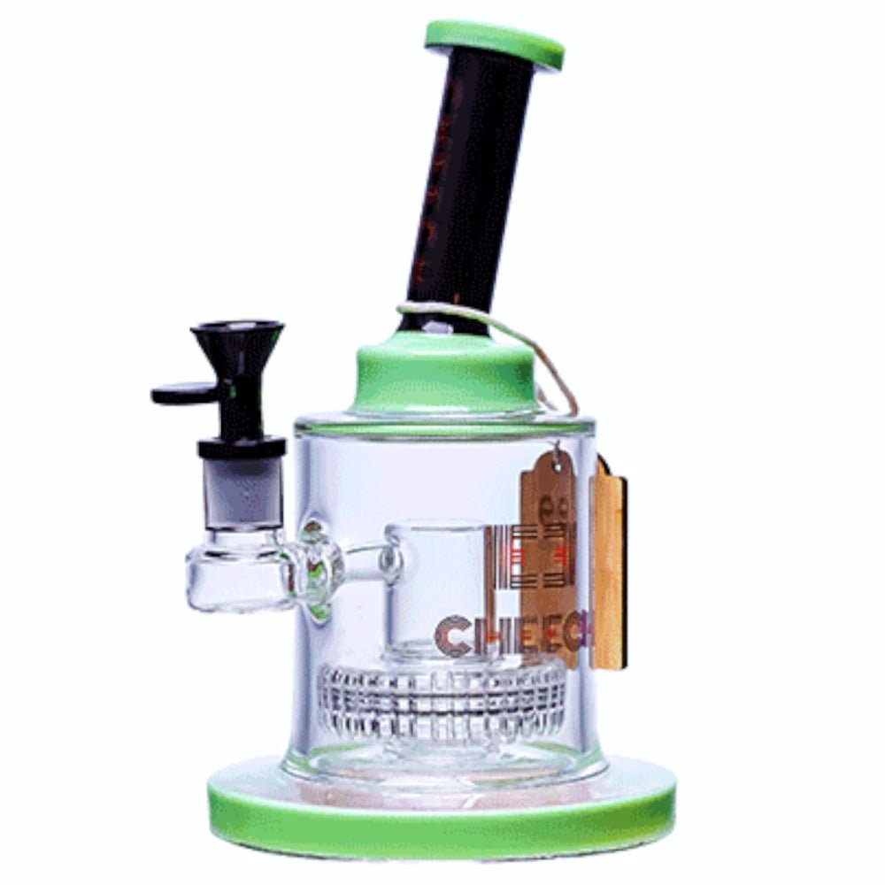 Cheech Glass Green Big Tire Water Pipe