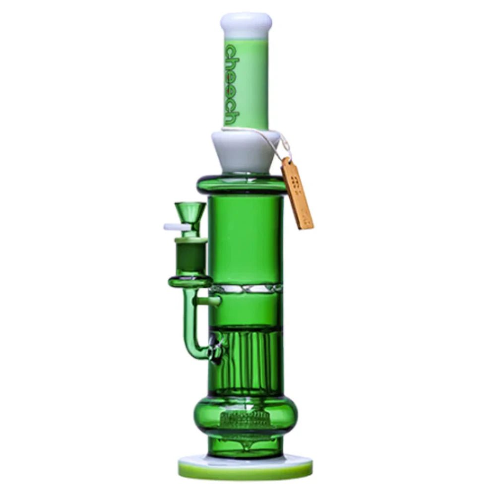 Cheech Glass Green Cheech Showerhead Bong