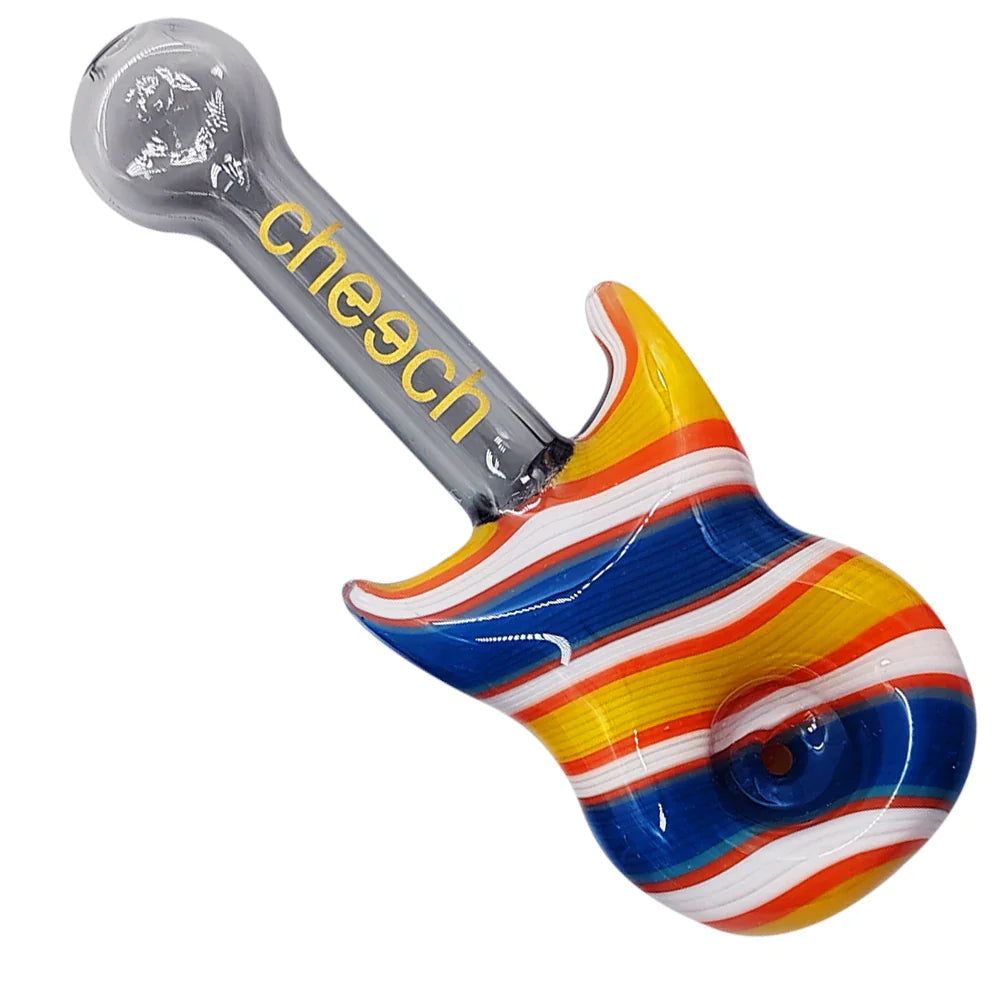 Fat Buddha Glass Guitar Pipe