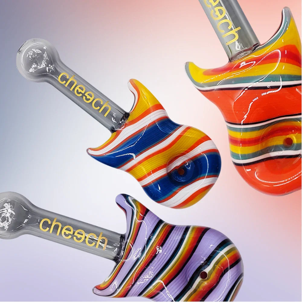 Fat Buddha Glass Guitar Pipe